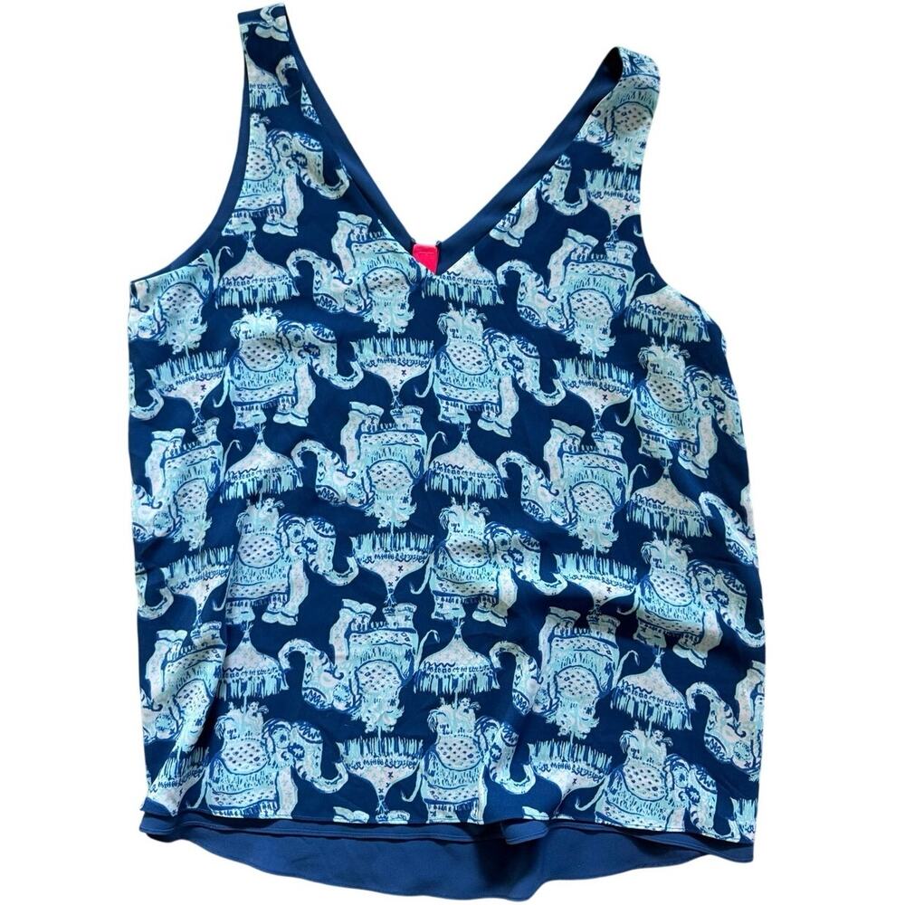 Lilly Pulitzer Reversible Sleeveless Blouse - M